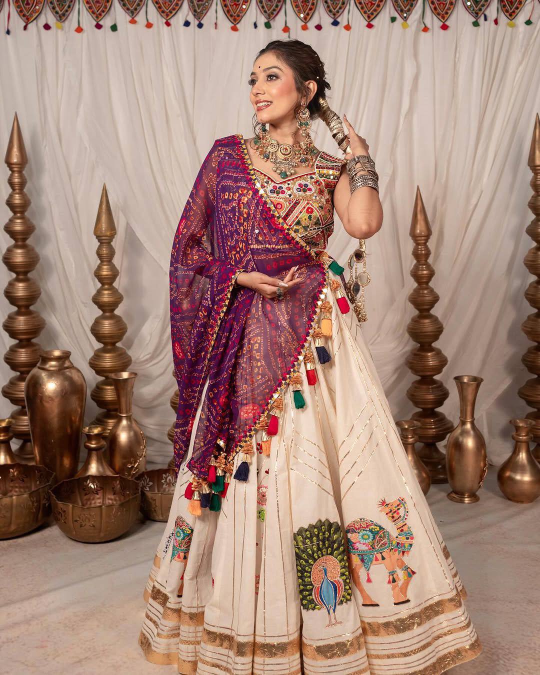 NEW TRENDING NAVRATRI  SPECIAL CHANIYA CHOLI๐โค๏ธ